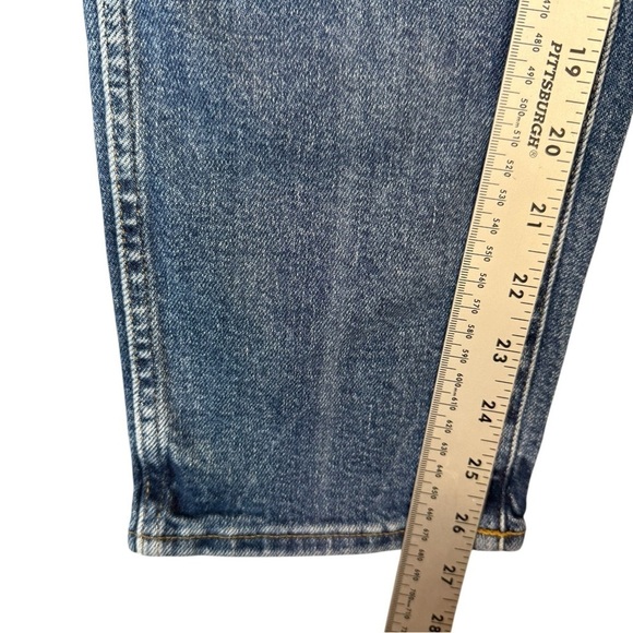 J Crew Vintage Slim Straight Blue Denim Crop Jeans Womens Size 28 - Picture 6 of 8